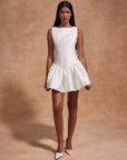 SENTIDO MINI DRESSIN IVORY TWILL